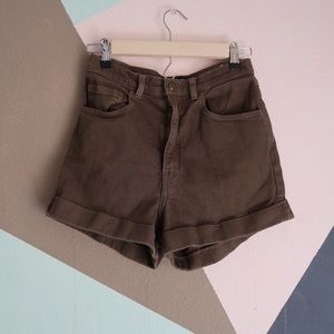 American Apparel High Waisted Shorts